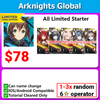 [Global] Arknights ALL Limited 5 Starter Texas + Ling + W + Nian+ Surtr + 2-3 random 6★ operator