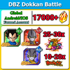 [Global][Android/IOS] Dokkan Battle Farmed Starters with 17000DS💎 Vegeta Gamma 1 Gamma 2