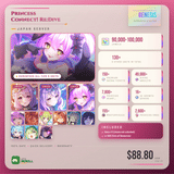 [Japan] Princess Connect! Re:Dive (Priconne) Genesis Resource starter - 90000-100000 Jewels 💎