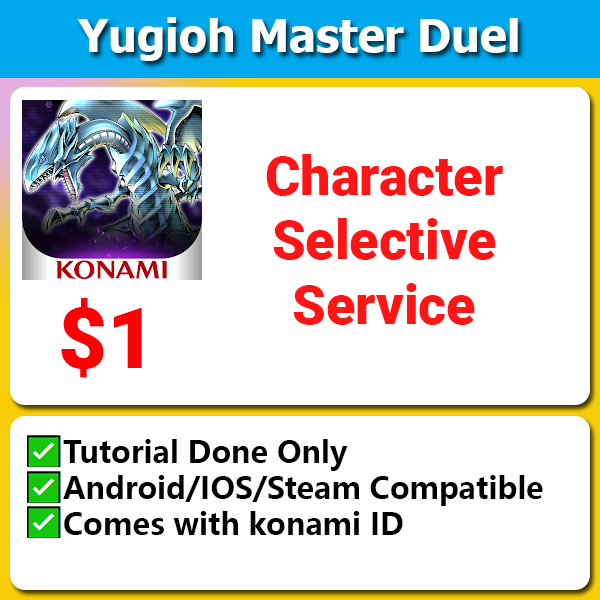 [Global] Yugioh Master Duel Character Selection Service