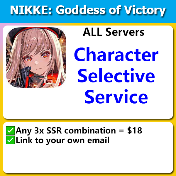 NIKKE Goddess of Victory Character Selection Service
