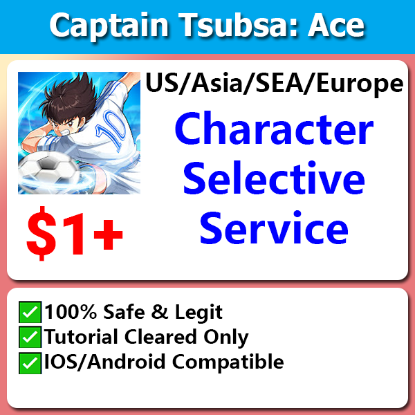 Captain Tsubasa Ace Character Selection Service
