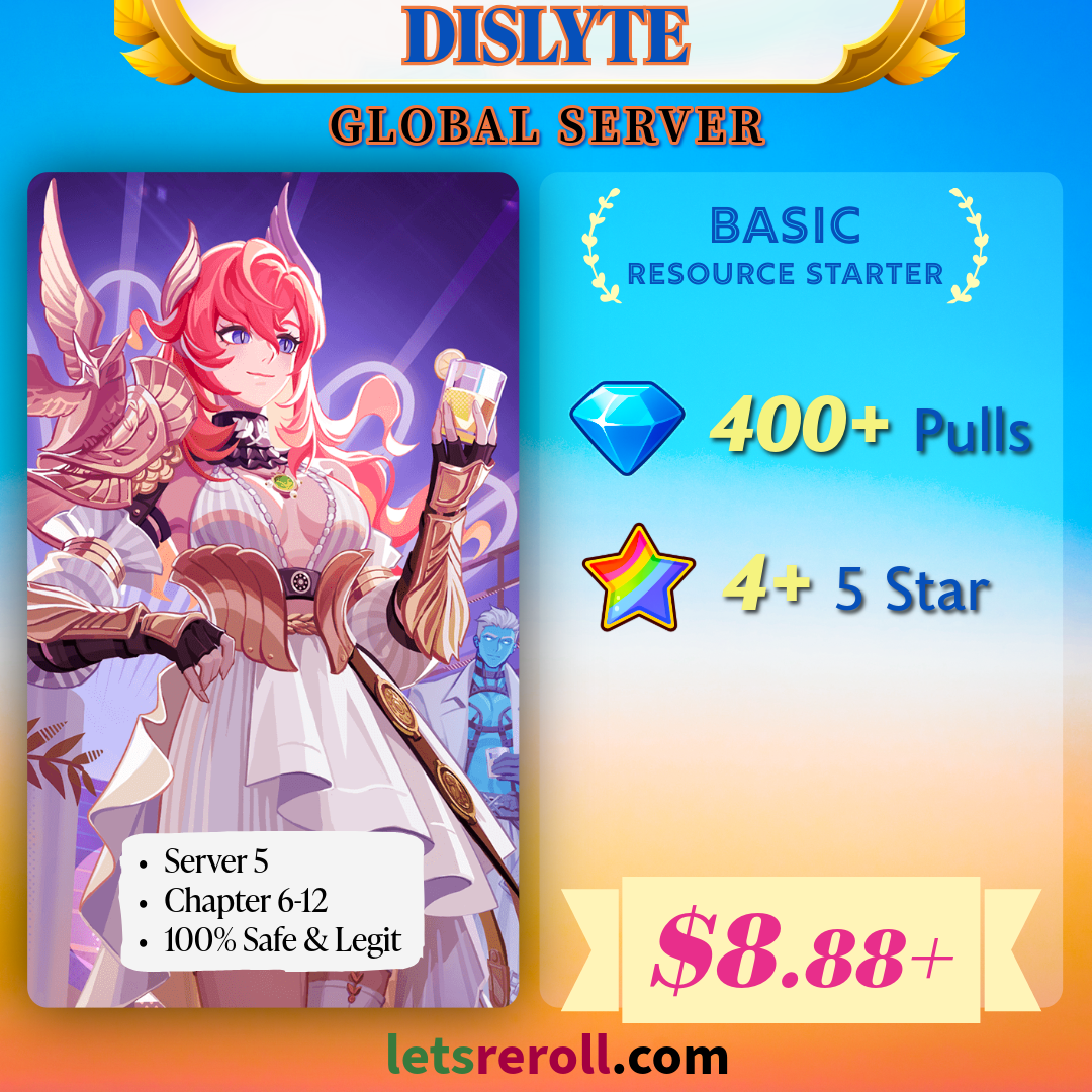 [Global] Dislyte Basic Resource Starter 400+ Pulls