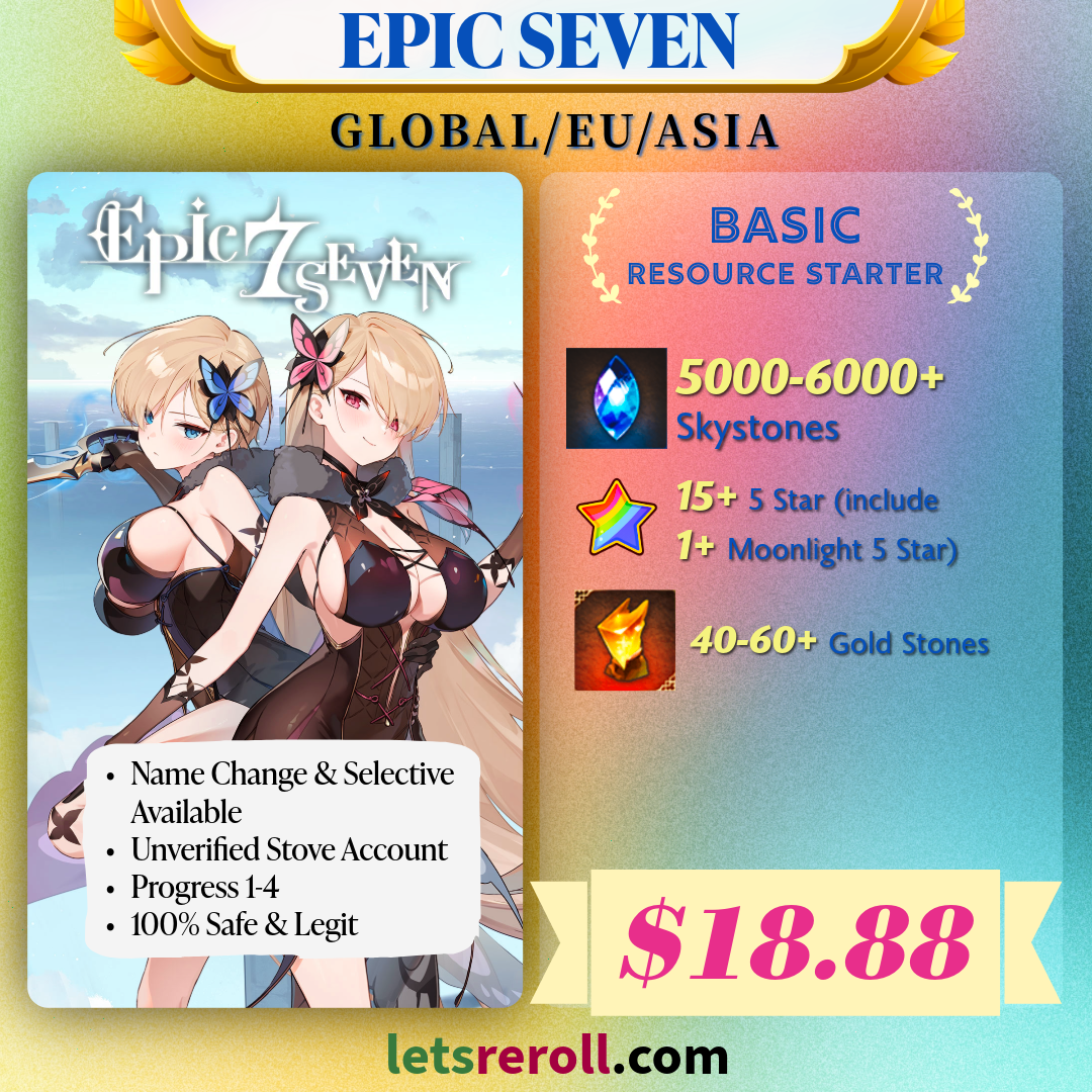 [Global/Asia/EU] Epic 7 Resources Starter