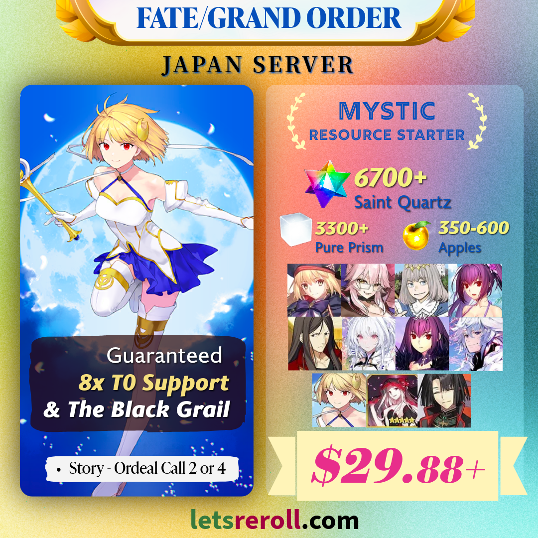 [Japan] Mystic Resource Starter 6700SQ with Phantasmoon 8x T0 Support Black Grail