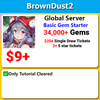 [Global] Browndust 2 Fresh Jackpot Starter 34,000+💎
