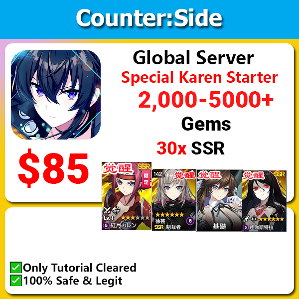 [Global] Counter:Side Quad Awaken Limited Karen