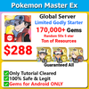 [Global Android] Pokemon Master EX Limited Ash & Pikachu + Sygna Suit Red (Thunderbolt) & Pikachu 150,000 Gems