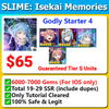 [NA/EU] SLIME Isekai Memories Tier SS Godly Starter 4