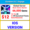 [Global][IOS] Gundam U.C. Engage 66000+ Gems Starter