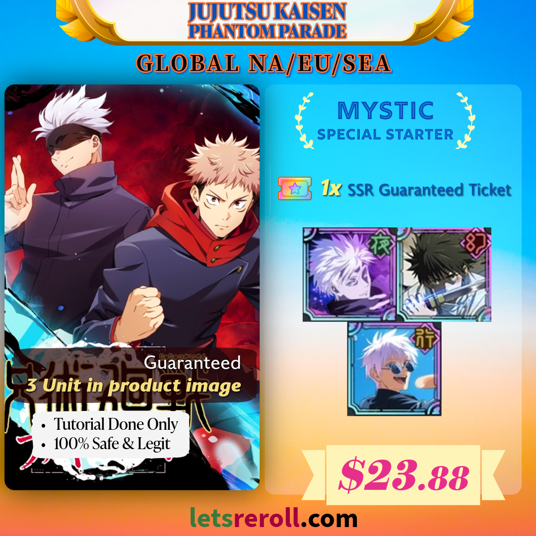 [Global] JJK Jujutsu Kaisen Phantom Parade Mystic Starter