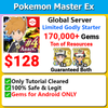 [Global Android] Pokemon Master EX Limited Ash & Pikachu + Sygna Suit Red (Thunderbolt) & Pikachu 170,000 Gems