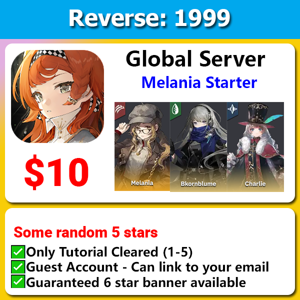 [Global] Reverse 1999 Melania Starter