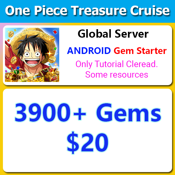 [Global Server][Android] One Piece Treasure Cruise OPTC 3900+💎