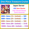 [Japan Server][IOS] One Piece Treasure Cruise OPTC 2600-10000+💎 15-80 Limited