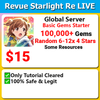 [Global] Revue Starlight Re LIVE 100,000+ 💎Gems Starter with resources