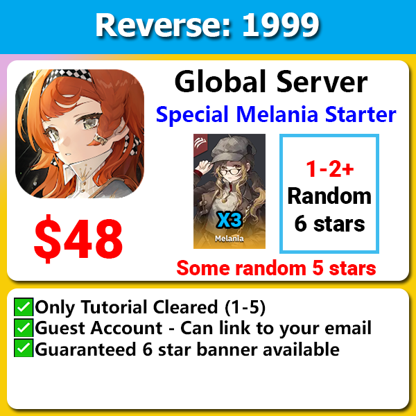 [Global] Reverse 1999 Special Melania Starter