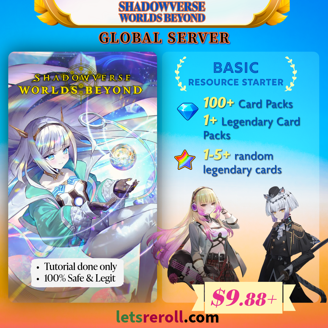 [Global][Android/IOS] Shadowverse Worlds Beyond Basic Starter 100+ card packs🔥