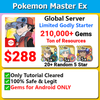 [Global Android] Pokemon Master EX Limited Sygna Suit Serena & Zygarde + Sygna Suit Steven & Deoxys 210,000 Gems