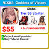 [Global Servers] Nikke Tier SS Starter Red Hood Blanc Noir