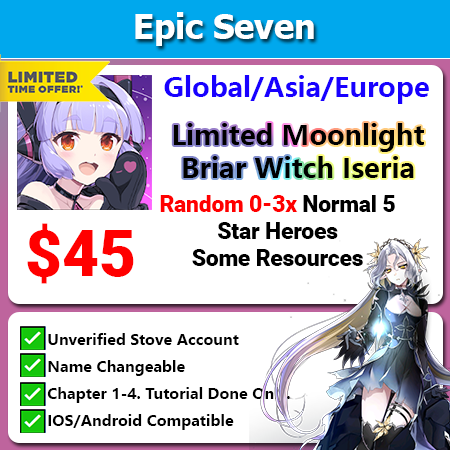 [Global/Asia/Europe] Epic 7 Moonlight Briar Witch Iseria