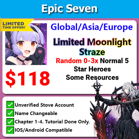 [Global/Asia/Europe] Epic 7 Moonlight Straze Starter