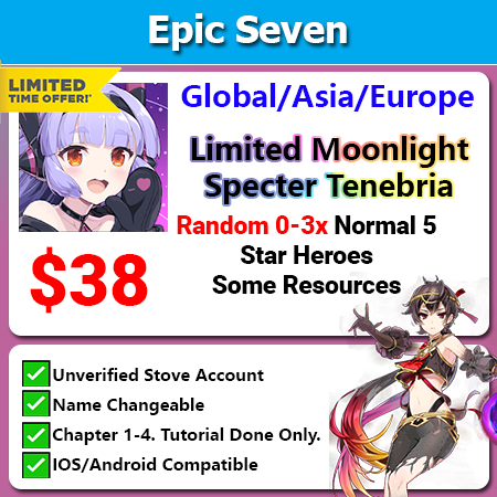[Global/Asia/Europe] Epic 7 Moonlight Specter Tenebria