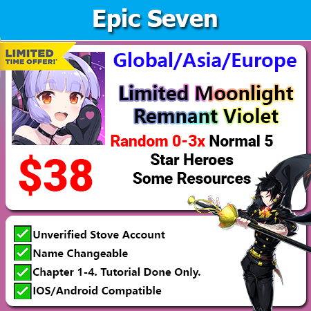 [Global/Asia/Europe] Epic 7 Moonlight Remnant Violet